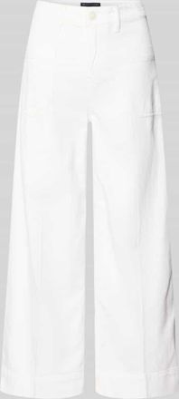 Raffaello Rossi Raffaello Rossi Wide Leg Jeans mit aufgesetzten Taschen Modell MIRU in Offwhite, Gr&ouml;&szlig;e 32