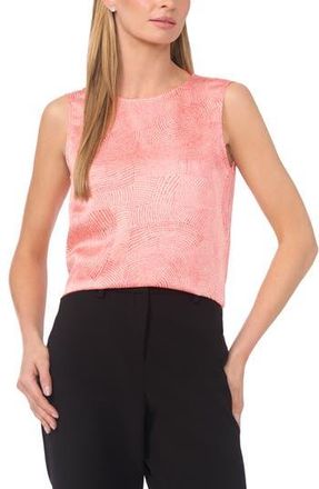 Halogen Geo Print Shell in Grenadine at Nordstrom Rack, Size X-Large