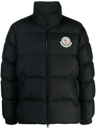 Moncler Citalia logo-patch padded jacket - Black
