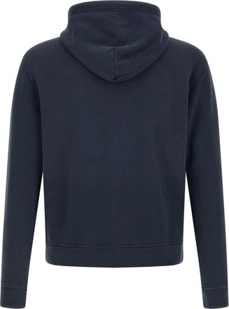 Polo Ralph Lauren Logo-Embroidered Loopback Cotton Hoodie - Navy