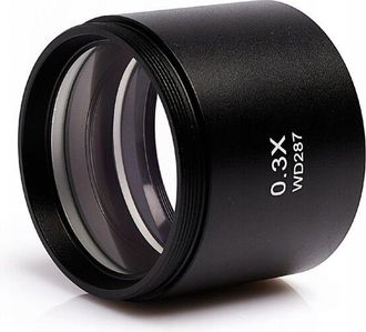 OEM Lente Barlow De 0,3x Para Microscopio