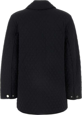 Burberry Womens Quilted Nylon Jacket Black