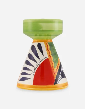 Dolce & Gabbana Ceramic Candle Holder Small - Candle Holder Multicolor Onesize