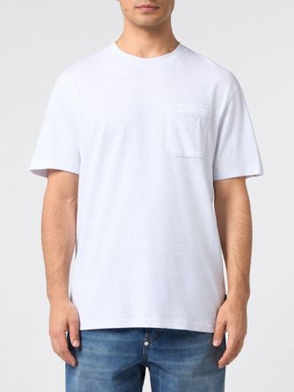 Philipp Plein T-shirt in cotone con logo Hexagon e taschino a toppa