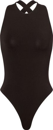 Philosophy di Lorenzo Serafini Body con cut-out - Nero