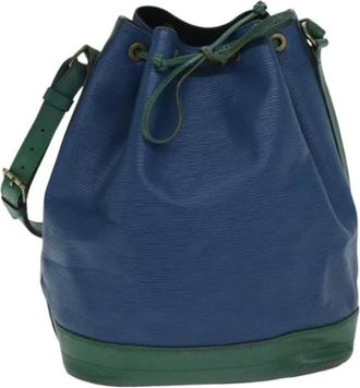 Louis Vuitton Pre-owned Bucket Bags, female, Blue, Size: ONE SIZE Pre-owned Epi Leather Bucket Bag