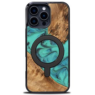 OEM Custodia Bewood Unique Per Iphone 16 Pro Max - Turchese Con Magsafe