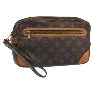 Louis Vuitton Clutch Vintage Pre-owned - - Pre-owned - Donna - Marrone - ONE SIZE