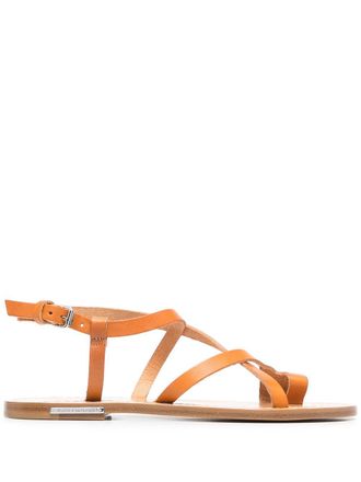Isabel Marant Jedri sandalen met gekruiste bandjes - Bruin