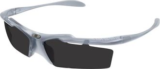 Balenciaga Accessoires, unisex, Grijs, ONE Size, Nylon, Wraparound Zonnebril