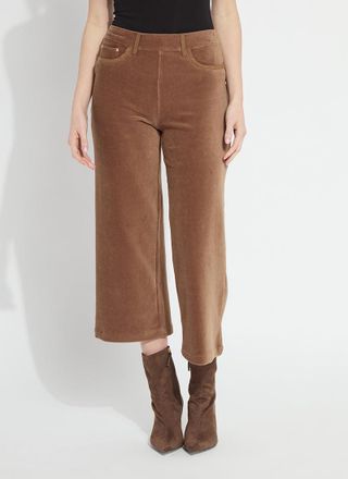 Lyss&eacute; Tilda Stretch Baby Cord Wide Leg Pant