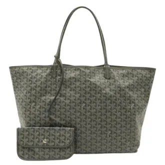 Goyard Pre-owned Bolso Tote Saint Louis de Lona Recubierta - Pre-owned - Mujer - Gris - ONE SIZE