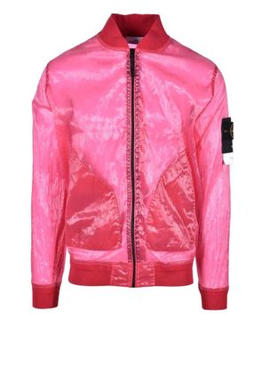 Stone Island Polyamide Blend Outerwear - Fuchsia