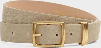 Rag & Bone X Boyfriend Suede Belt