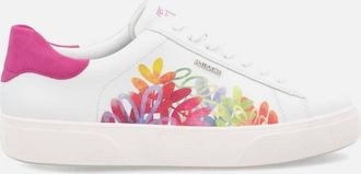Rieker Womens Shawna Shoes In Weiss/magenta