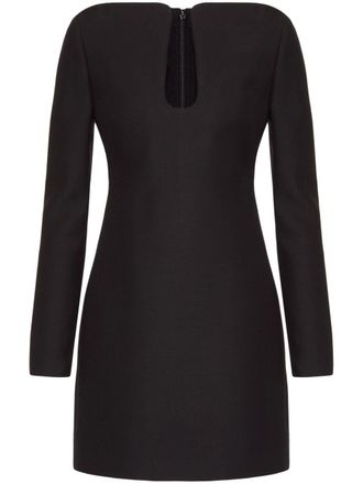 Valentino Garavani Crepe Couture short dress - Black