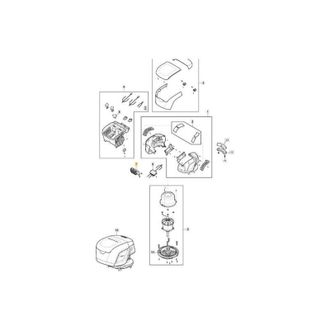 STIGA Sports Tablero Motor Stiga Original 48v Empuje - 118810820/0