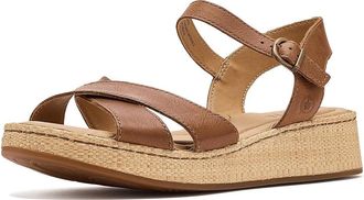 Born Cannes Womens Sandals Tan/Solera : 10 M, Leather