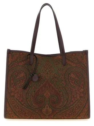 Etro Brown Love Trotter Large Tote