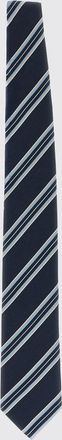 Brioni Cravatta Brioni in lino e seta a righe