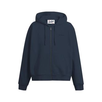 MC2 Saint Barth Hoodies & sweatvesten, Heren, Blauw, XL, Danny Zip Hoodie