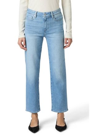 Paige Mason Ankle Straight Leg Jeans In Vail