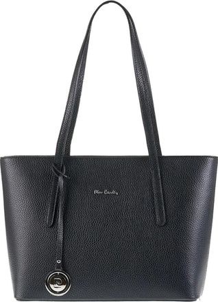 Pierre Cardin Schoudertas - Dames - Tassen - Zwart - Maat: ONE Size Zijde