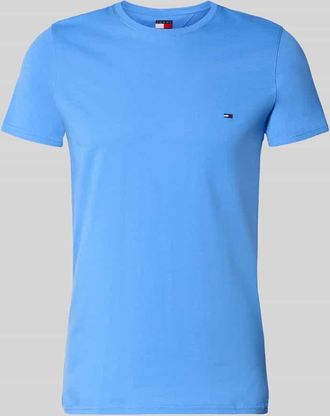 Tommy Jeans Regular Fit T-Shirt aus reiner Baumwolle in Hellblau, Gr&ouml;&szlig;e XXL