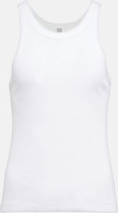 Toteme Cotton-blend jersey tank top