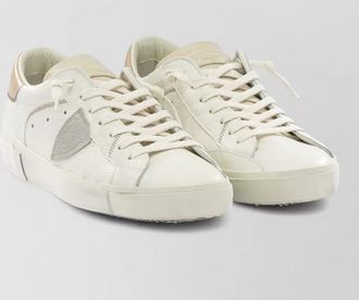 Philippe Model leather low-top sneakers