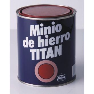 Titan Cahersa- Pintura Minio Titan Lux Naranja 4l Titan