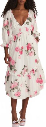 LoveShackFancy Firefly Dress In Paradise Pink