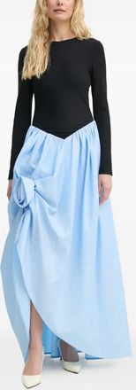 Sleeper Abito lungo a fiori - Blu