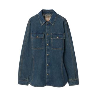 Burberry Shirt Burberry - female - Burberry - Shirts - Blue - 3XS - Blouses & Shirts