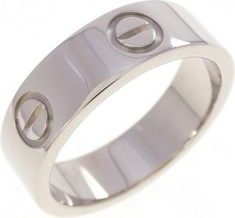 Cartier White Gold White Gold (18K) Band Ring (Pre-Owned)