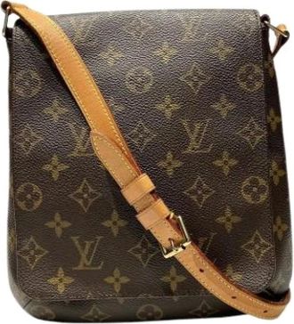 Louis Vuitton Pre-owned Monogram Schoudertas - Dames - Pre-owned - Bruin - Maat: ONE Size
