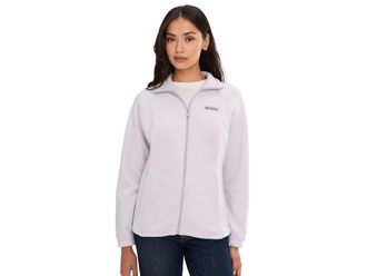 Columbia Benton Springstm Full Zip Womens Jacket Lavender Pearl : 2XL, Polyester