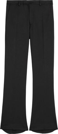 AARON ESH Puddle Flared-leg Trousers - Black - S (UK8-10 / S)