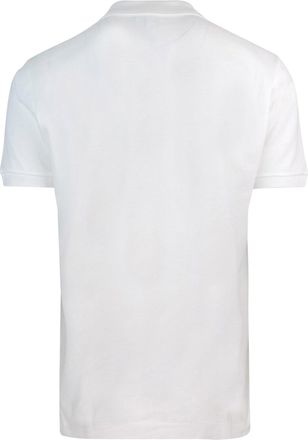 Lacoste Mens Polo Shirt Piqu&eacute; White Cotton T-shirts And Polos
