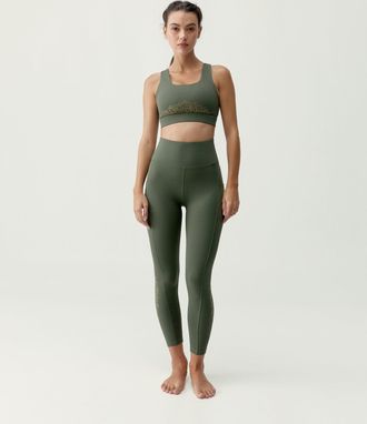 Born Legging Isla Kaki Leaft