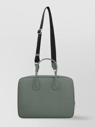Valextra leather briefcase