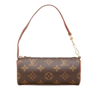 Louis Vuitton Pre-owned Womens Mini Papillon Shoulder Bag - Brown Textile - One Size