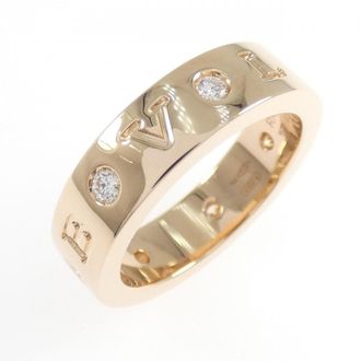 Bulgari Pink Gold Pink Gold (18K) Band Ring (Pre-Owned)