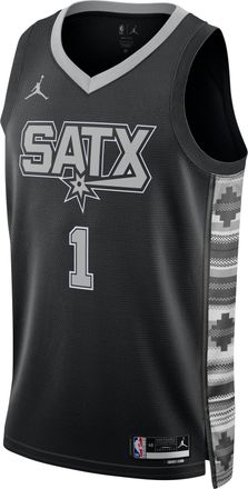 Nike Air Jordan NBA Victor Wembanyama San Antonio Spurs 24/25 Statement Edition Swingman Jersey 1 DO9543-014