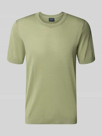 Olymp Level 5 Strickshirt mit Rundhalsausschnitt und 1/2-Arm in Mint, Gr&ouml;&szlig;e XL