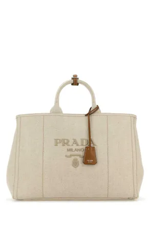 Prada Natural Logo Tote
