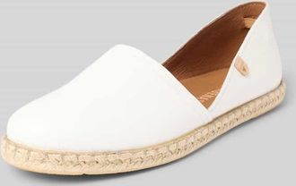 Verbenas Espadrilles aus Leder Modell CARMEN in Weiss, Gr&ouml;&szlig;e 37