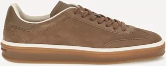 Loro Piana Suede Tennis Walk Sneakers Female 40