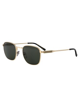 Gucci Mens Sunglasses Gg1876s Gold-Grey Metal Gold-Gold-Grey Gold/gold/grey