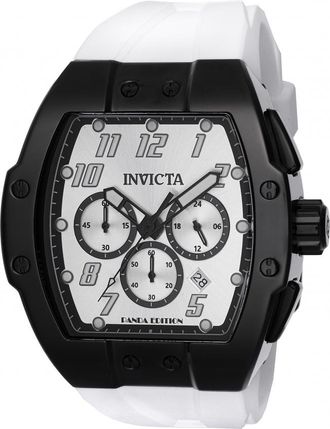 Invicta Invicta Racing PANDA Chronograph GMT Quartz White Dial Mens Watch 48941